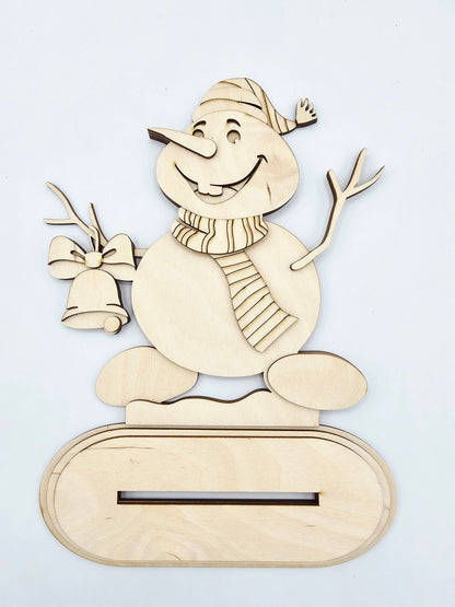 Winter Snowman Sitter