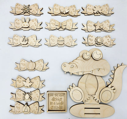 Animal Interchangeable Hat/Bow Kits
