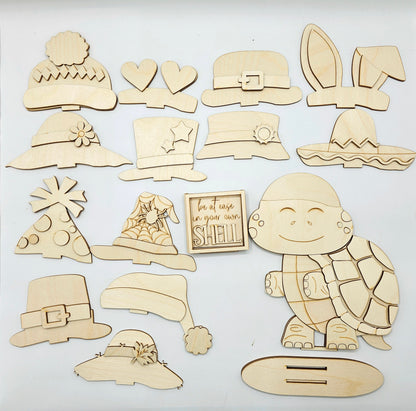 Animal Interchangeable Hat/Bow Kits