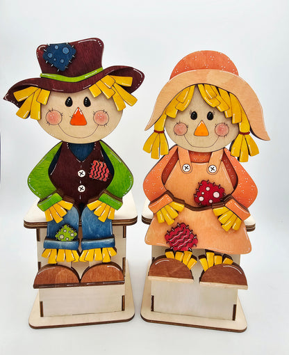 Scarecrow Shelf Hanging