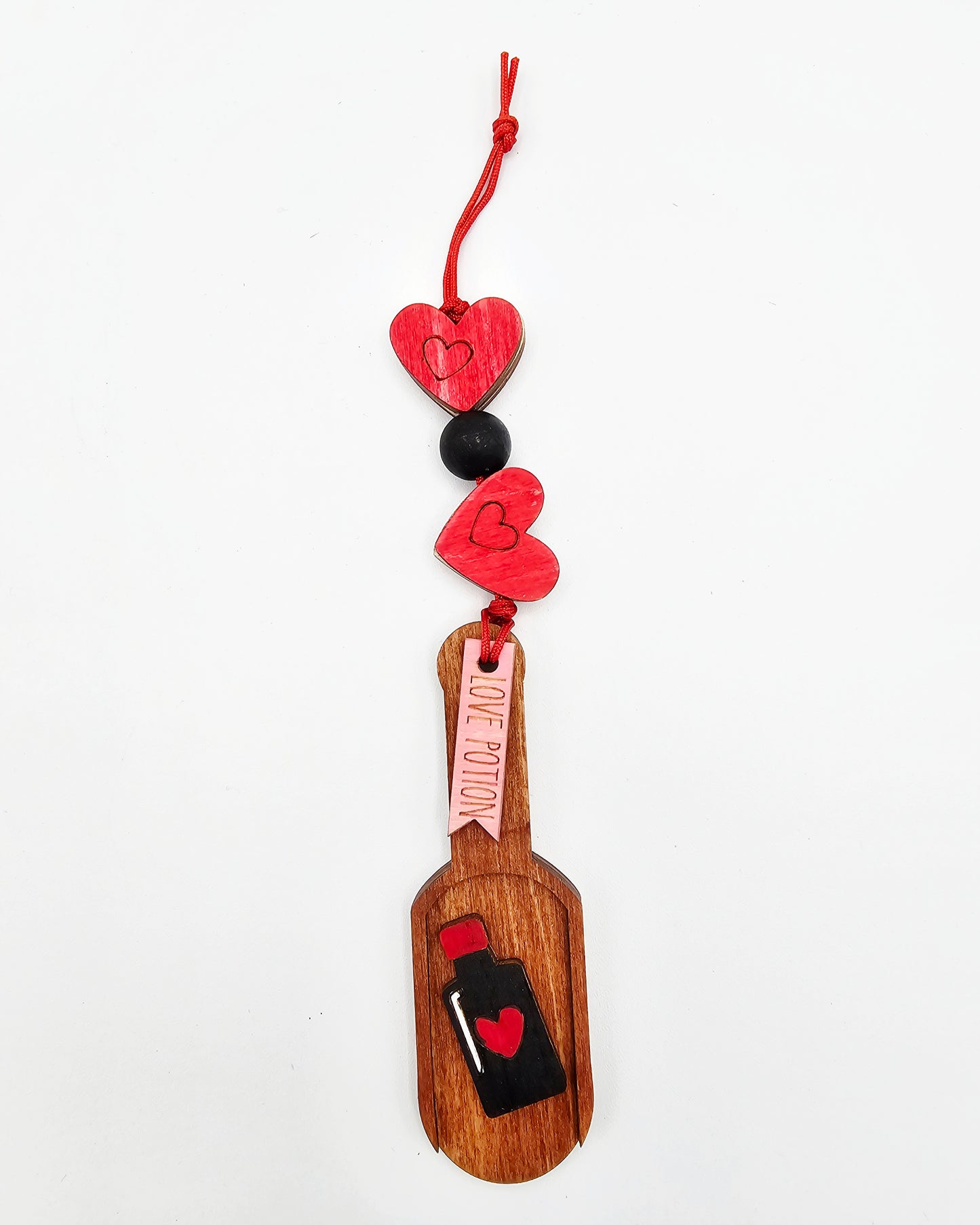 Valentine Scoop Ornament Tag