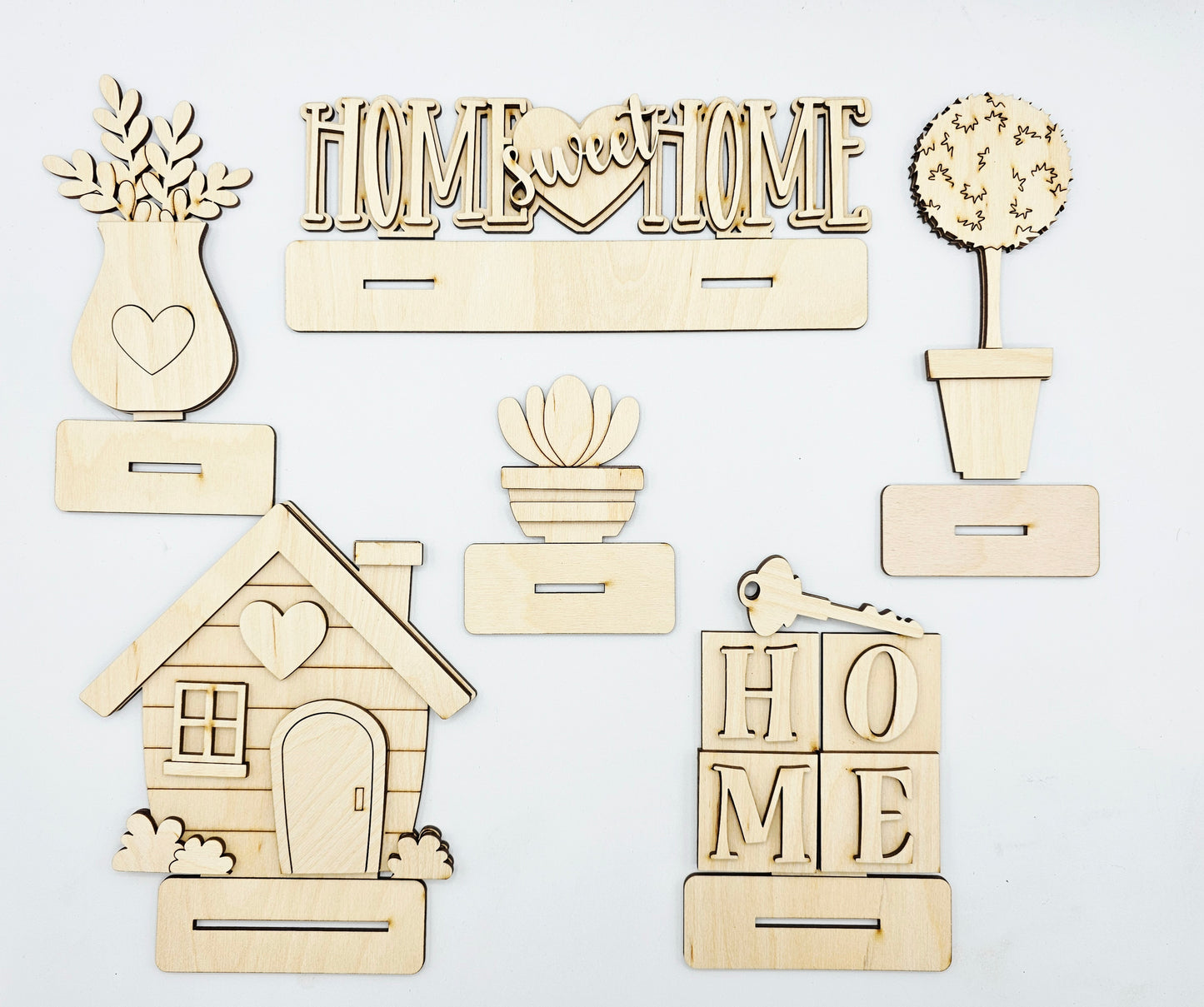 Home Sweet Home - Wall Collage Sitter Set