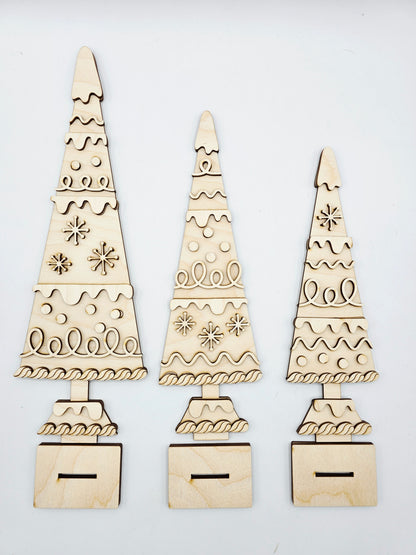 Gingerbread Tall Trees