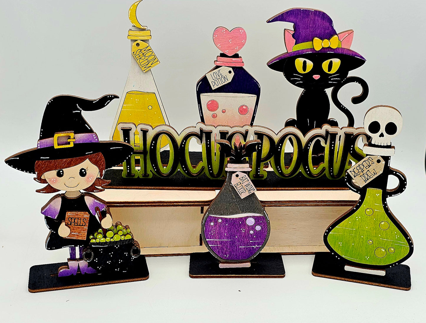 Halloween Witch - Wall Collage Sitters Set