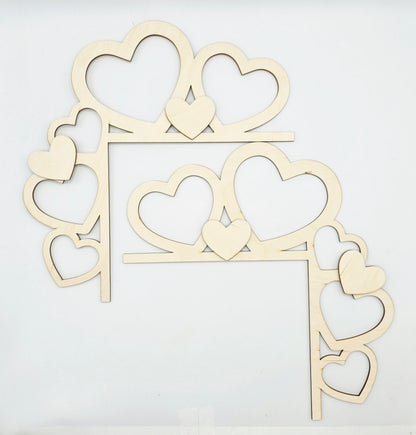 Open Hearts Door Corner Set