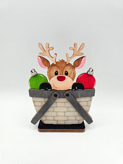Reindeer Basket - Small
