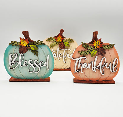 PAINTED - Pumpkin Sitters