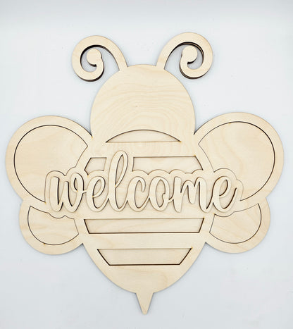 Bee Welcome Sign