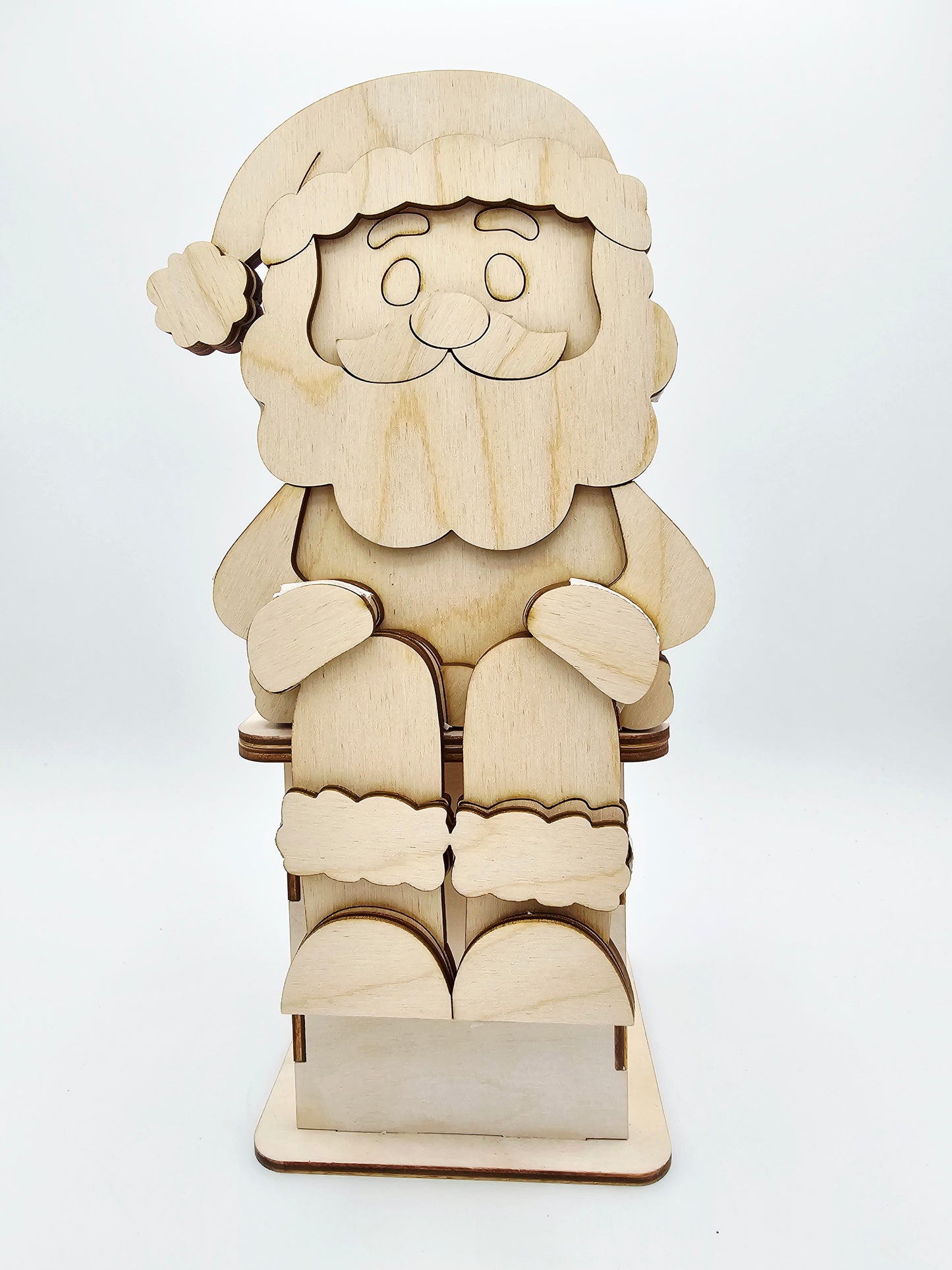 Santa & Mrs Claus Shelf Hanging