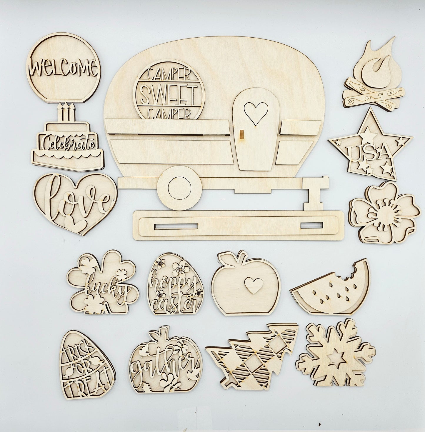 Camper Interchangeable