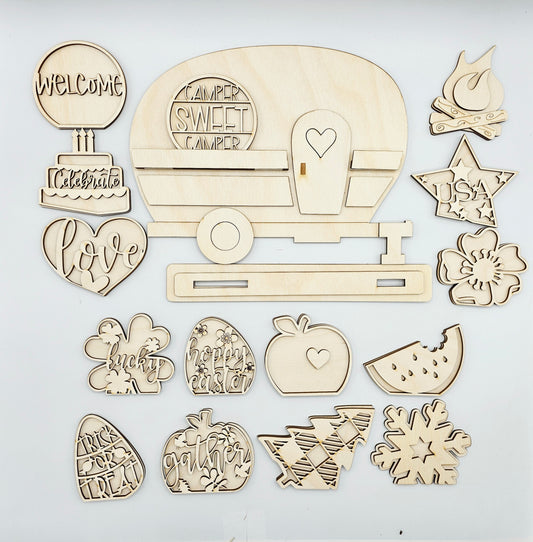 Camper Interchangeable