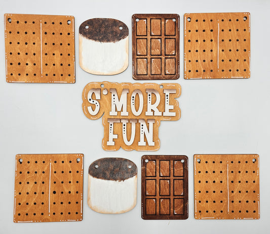 PAINTED - S'mores Banner