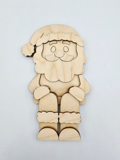 Santa & Mrs Claus Shelf Hanging
