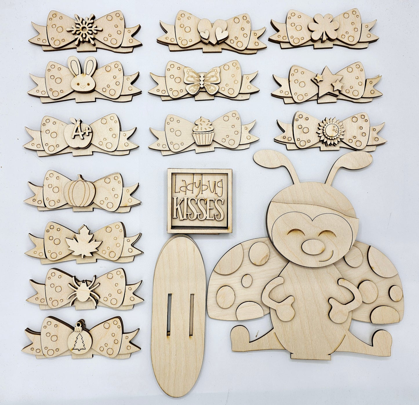 Animal Interchangeable Hat/Bow Kits