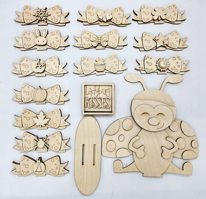 Animal Interchangeable Hat/Bow Kits