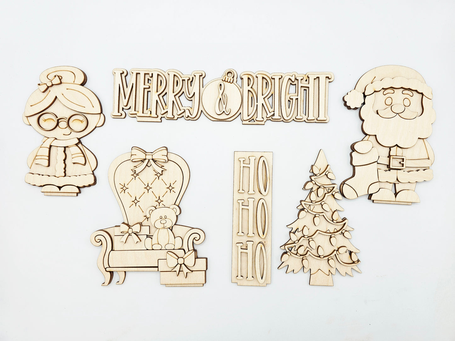 Christmas- Wall Collage Sitter Set