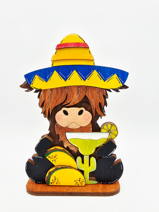 PAINTED - Taco Highland Cow