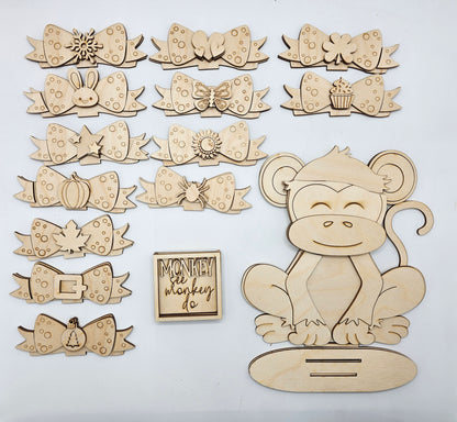 Animal Interchangeable Hat/Bow Kits
