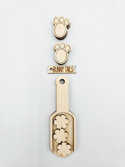 Easter Scoop Ornament Tag