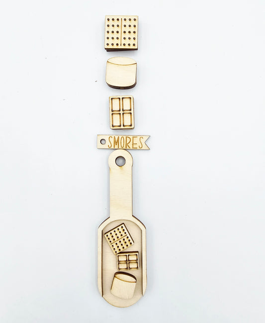 Smores' Scoop Ornament Tag