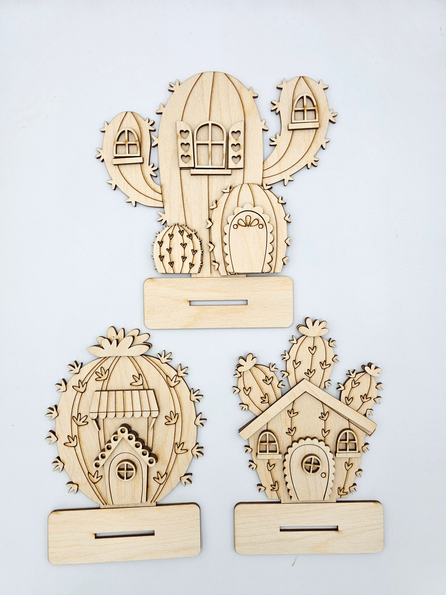Mini Cactus Houses