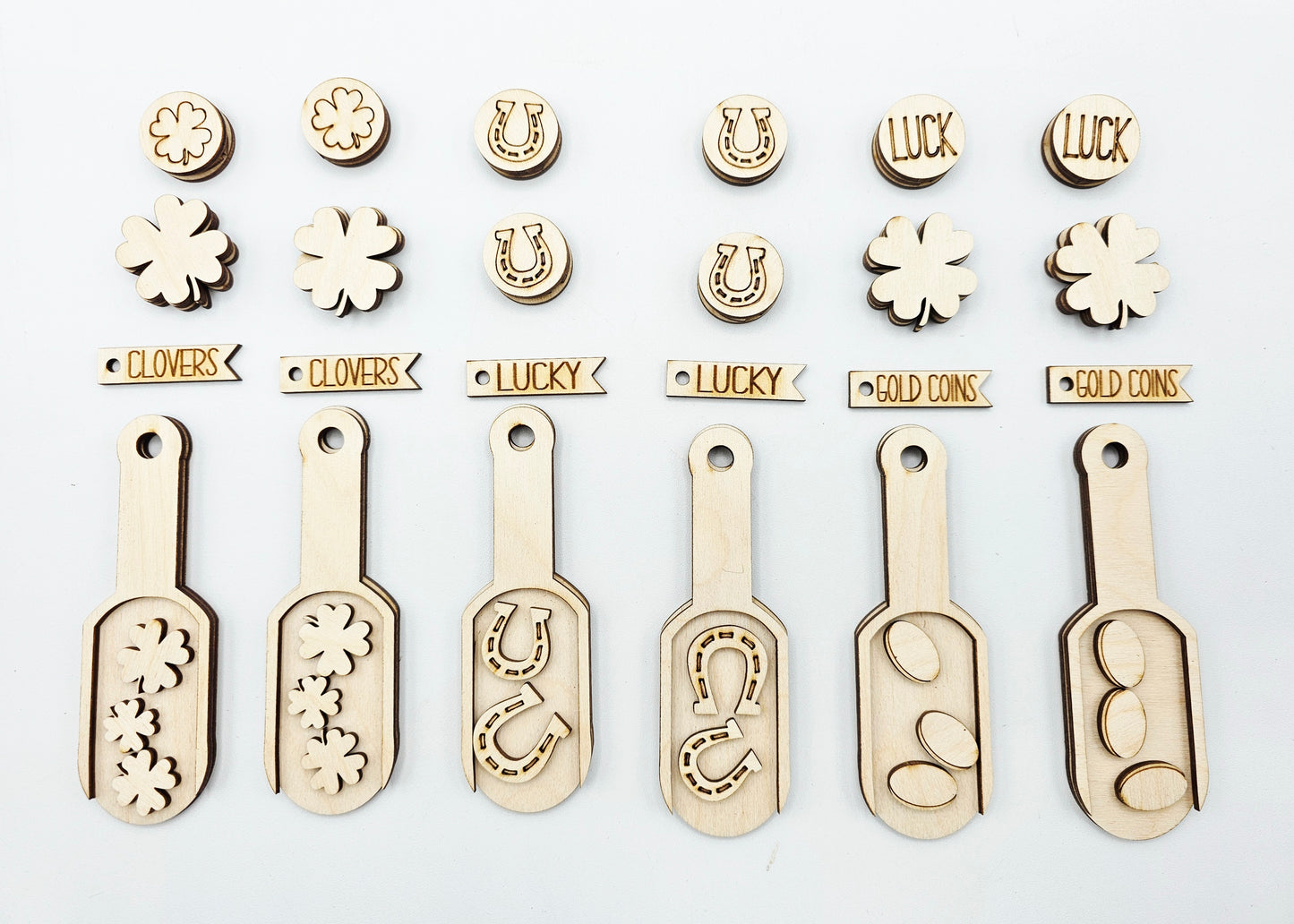 St. Patrick Scoop Ornament Tag