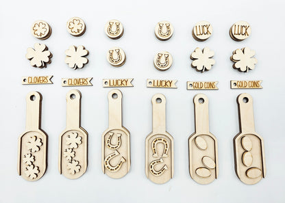 St. Patrick Scoop Ornament Tag