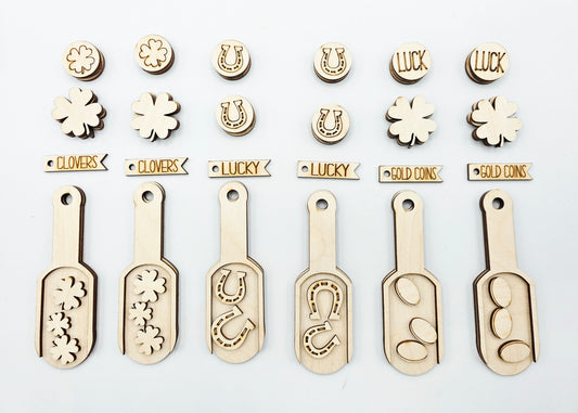 St. Patrick Scoop Ornament Tag