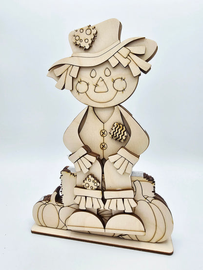 Scarecrow Shelf Hanging