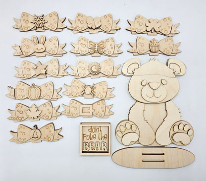 Animal Interchangeable Hat/Bow Kits