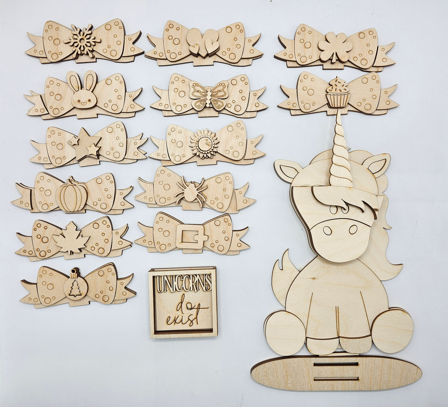 Animal Interchangeable Hat/Bow Kits