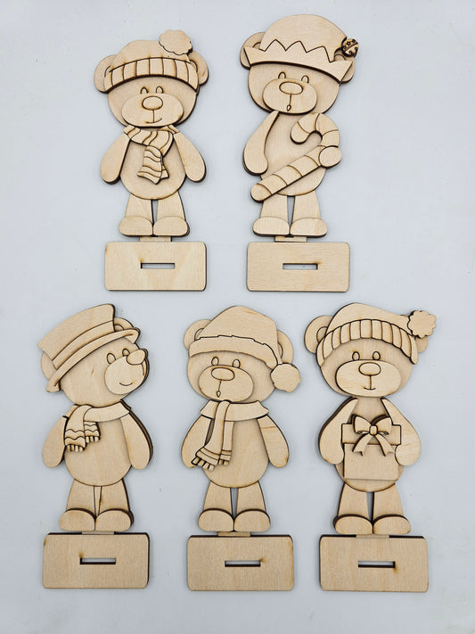 Christmas Bear Sitters x5 2026
