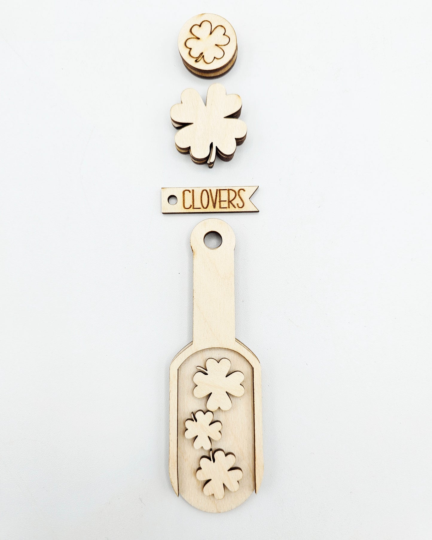 St. Patrick Scoop Ornament Tag