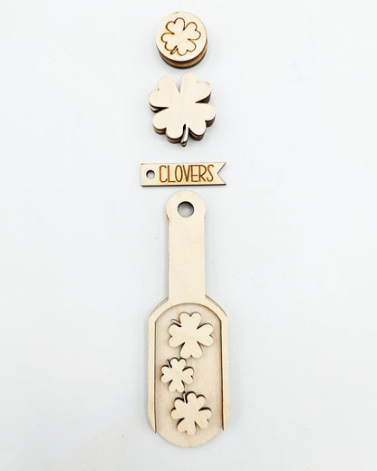 St. Patrick Scoop Ornament Tag