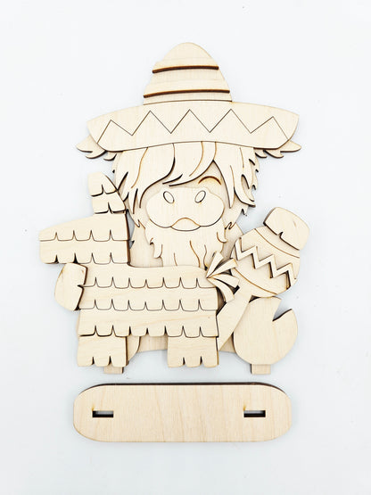 Pinata Highland Cow