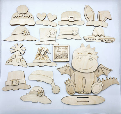 Animal Interchangeable Hat/Bow Kits