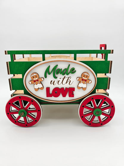 Gingerbread Wagon