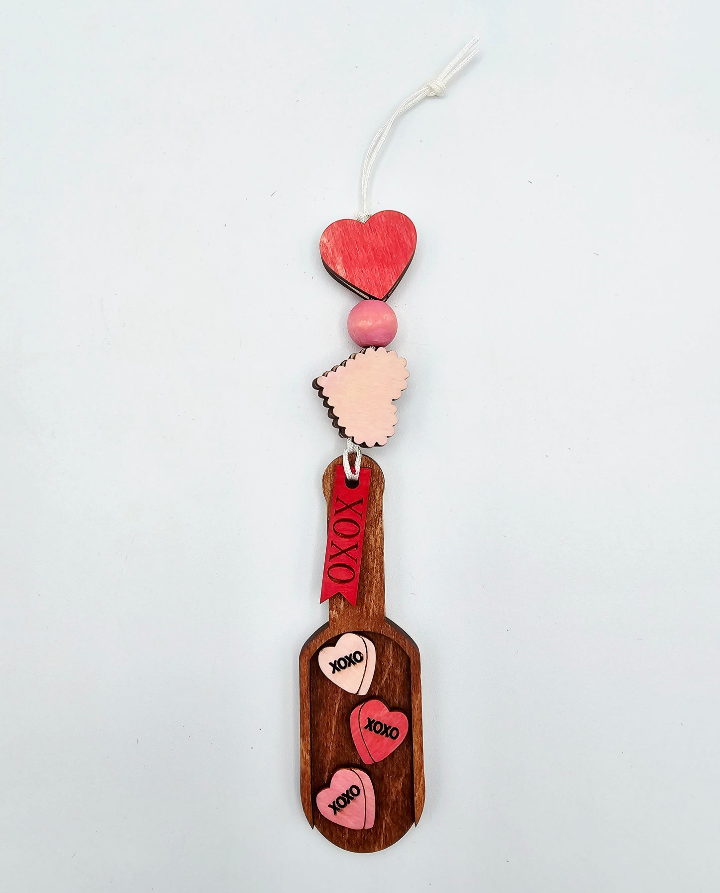 Valentine Scoop Ornament Tag
