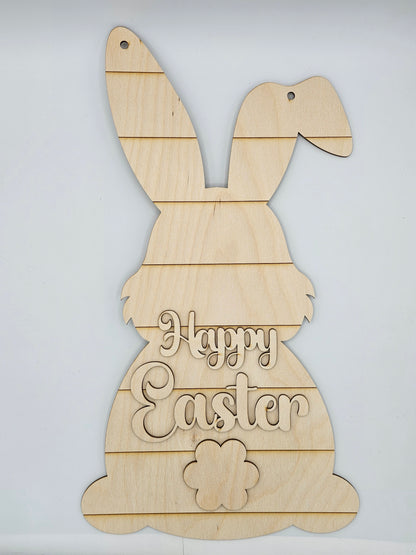 Happy Easter Bunny Door Hanger