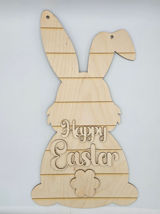Happy Easter Bunny Door Hanger