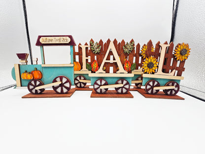 Fall Train Sitter