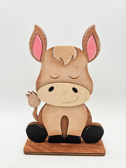 PAINTED - Donkey Sitter