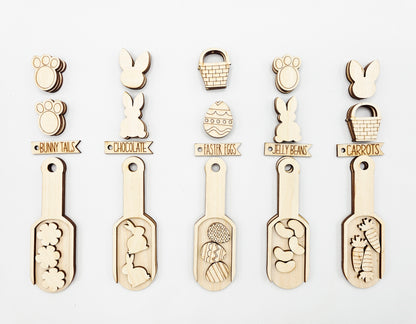 Easter Scoop Ornament Tag