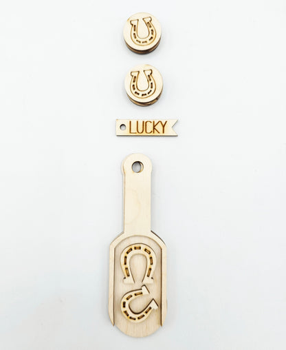 St. Patrick Scoop Ornament Tag