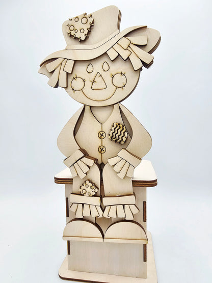Scarecrow Shelf Hanging