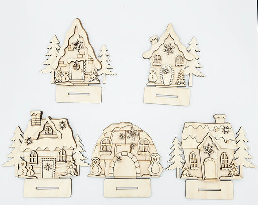 Mini Winter Houses