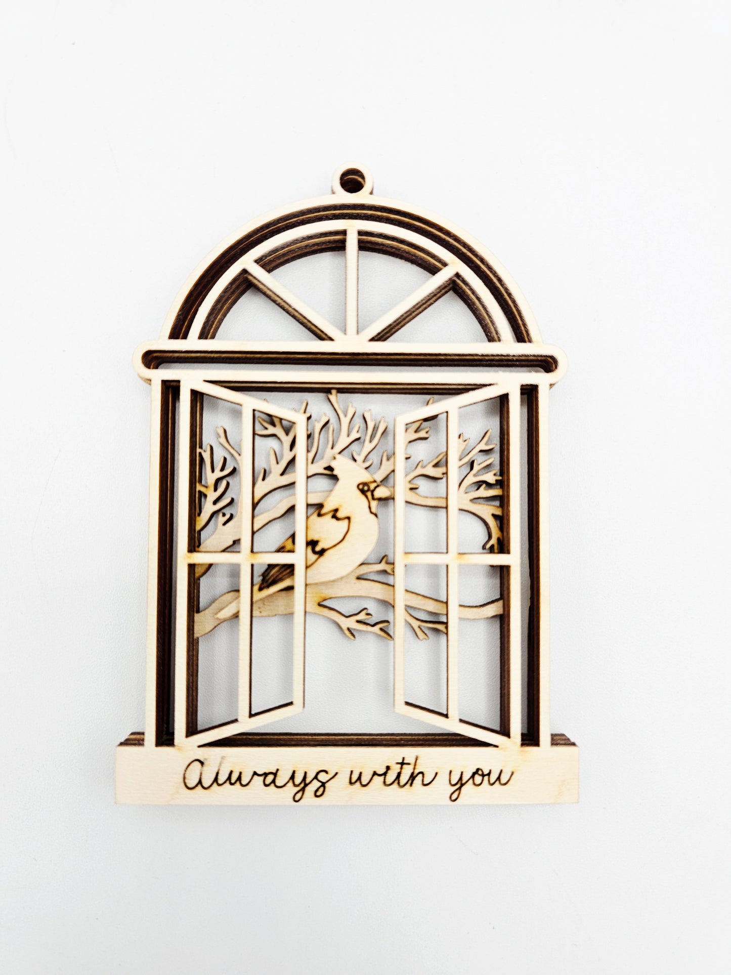 Cardinal Window Ornament