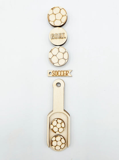 Sports Scoop Ornament Tag