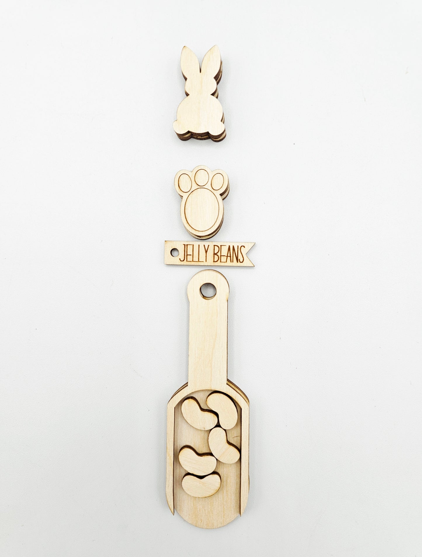 Easter Scoop Ornament Tag