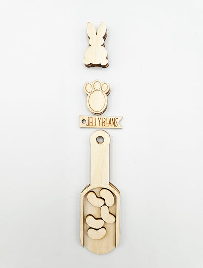 Easter Scoop Ornament Tag